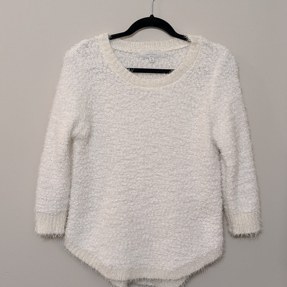 New Directions Soft Cream Sweater